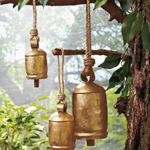 Sprucing Up My Garden With Some Jingly Christmas Bells! 🌷🎶 #Gardendecor #Bellobsession #Duqaawholesaler