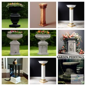 Discover A World Of Possibilities With Our Unique Collection Of Garden Pedestals And Decor, Ideal For Showcasing Your Favorite Plants And Flowers 🌻🌱 #