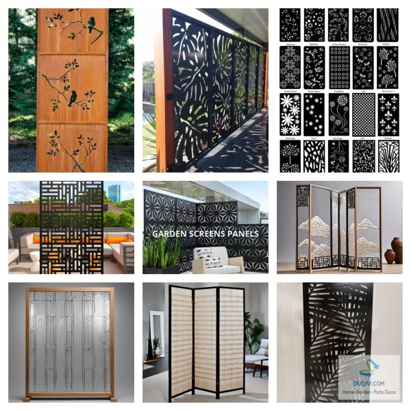 Add A Touch Of Elegance To Your Fencing With Our Stylish Fence Panels & Screening 🏡 #Fencedesign #Gardenmakeover #Enhanceyourspace