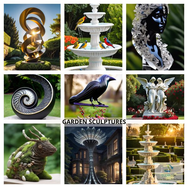 Elevate Your Garden With Exquisite Sculptures From Duqaa Handicrafts! 🌿✨ #Gardensculptures #Homedecor #Outdoorartistry
