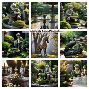 "Bring A Touch Of Whimsy To Your Garden With Our Exotic Animal Statues! 🦒🐘 #Animallovers #Gardenfriends #Shoplocal"