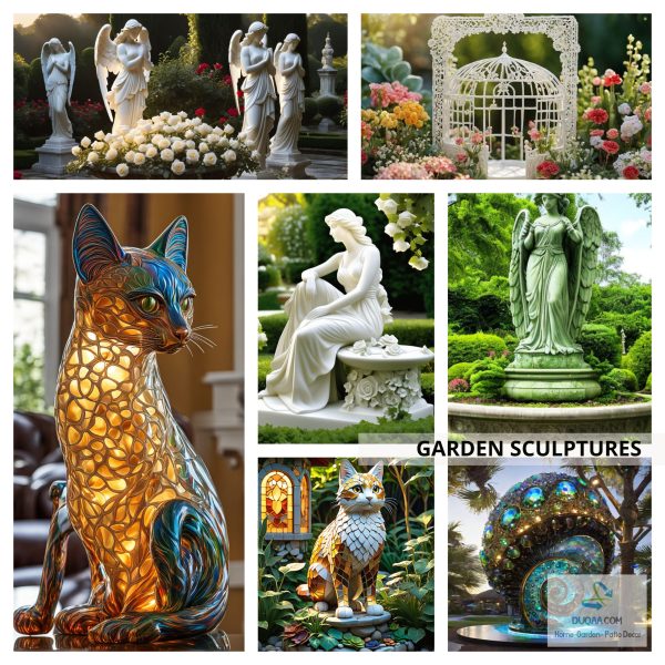 Unleash Your Creativity With Our Range Of Metal Sculptures And Garden Animal Sculptures. Your Garden Will Thank You! #Sculpturelove 🦋🌻