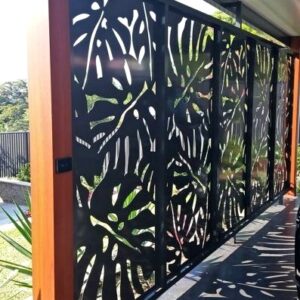Surround Yourself With Beauty And Privacy Using Our Stylish Fence Panels And Screening Solutions! 🌺🌿 #Outdoorsanctuary #Privacyplease