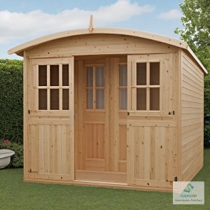 "Bringing A Touch Of Whimsy To Your Garden With Duqaa's Quality Garden Sheds And Decor - Because Your Plants Deserve A Stylish Home Too! 🌼🔨 #Shedlife #Gardenchic"