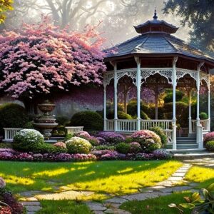 Elevate Your Backyard Oasis With Top-Quality Products From Duqaa Handicrafts 🏡🌺 #Backyardgarden #Pavilion