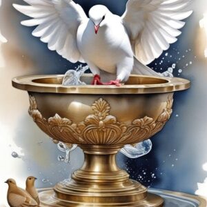 🐦🌿 Discover Duqaa’s collection of bird baths designed to enhance your garden's beauty.