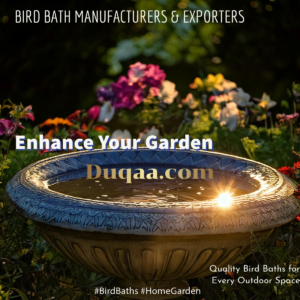 🌿 Elegant Bird Baths for Gardens & Balconies!