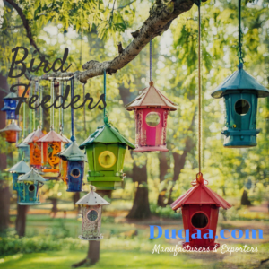 Create a sanctuary for birds in your garden with Duqaa’s handcrafted bird feeders! 🐦🌸 Made from high-quality wood, metal, and ceramic, these feeders are designed to attract birds while adding a charming touch to your outdoor space. Handcrafted with love in Mumbai, India. 🌿 #Duqaa #BirdFeederDesign #OutdoorWildlife #BirdWatching #MadeInIndia #GardenDecor #NatureLovers