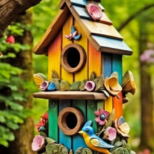 🌸🐦 Duqaa’s bird houses are designed to provide a safe, cozy space for birds while beautifying your garden.