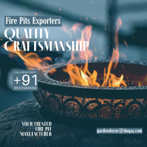 🌿 Experience Warmth & Style with Our Fire Pits!