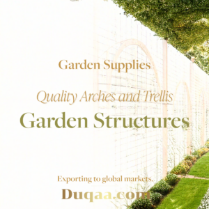 Bring beauty and function to your garden with Duqaa’s handcrafted arches, trellis, and obelisks! 🌸✨ Made from high-quality materials like wrought iron, wood, and metal, these garden accessories are perfect for climbing plants or enhancing your outdoor space. Proudly made in Mumbai, India. 🌿🏡 #Duqaa #GardenStructure #OutdoorDesign #TrellisArt #ObeliskStyle #HandmadeInIndia