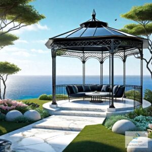 🌿💖 Beautify your garden with Duqaa's stunning garden structures.