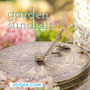 Elegant & Functional Sundials for Gardens & Patios!